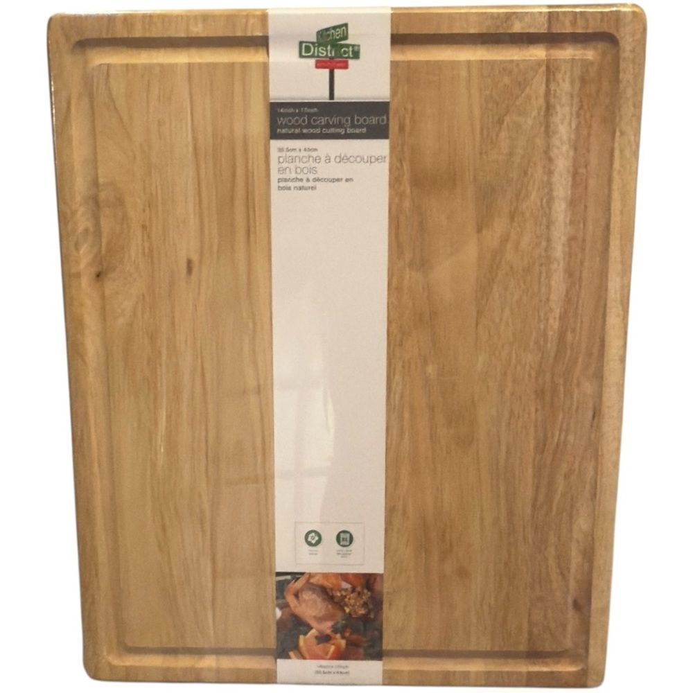 Architec Kitchen District 14x17 Wood Cutting Carving Board Kitchen Tool. NEW.